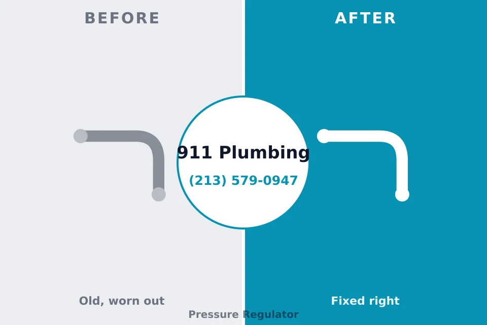 Before and after: plumbing repair West Livingston, TX